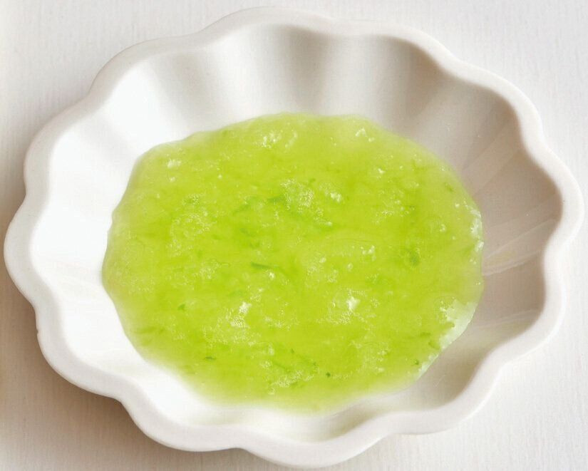 きゅうりのペースト （離乳初期 5～6カ月ごろ）