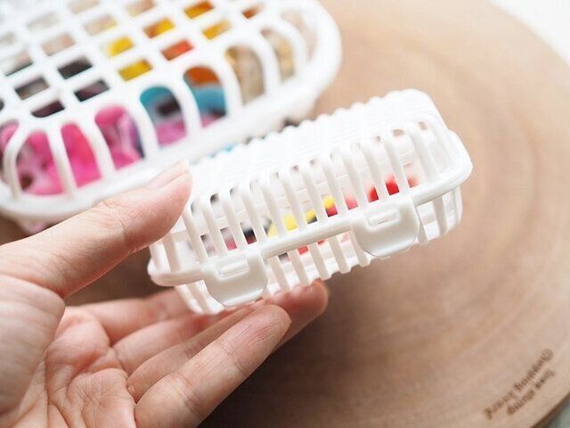 食洗機で使える100均お役立ちアイテム　セリア「食洗機用小物カゴ 2P」