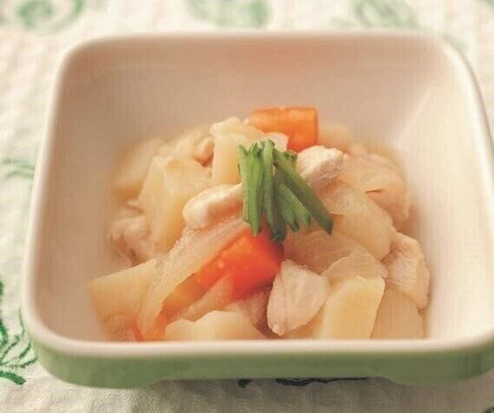 やわらか鶏じゃが 大人2人 子ども1人分 幼児食レシピ たまひよ やわらか鶏じゃが 大人2人 子ども1人分 幼児食レシピ たまひよ