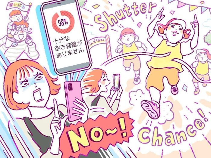 スマホが快適になる〇〇サービスがさらにお得に!写真・動画で容量不足なママ・パパ必見
