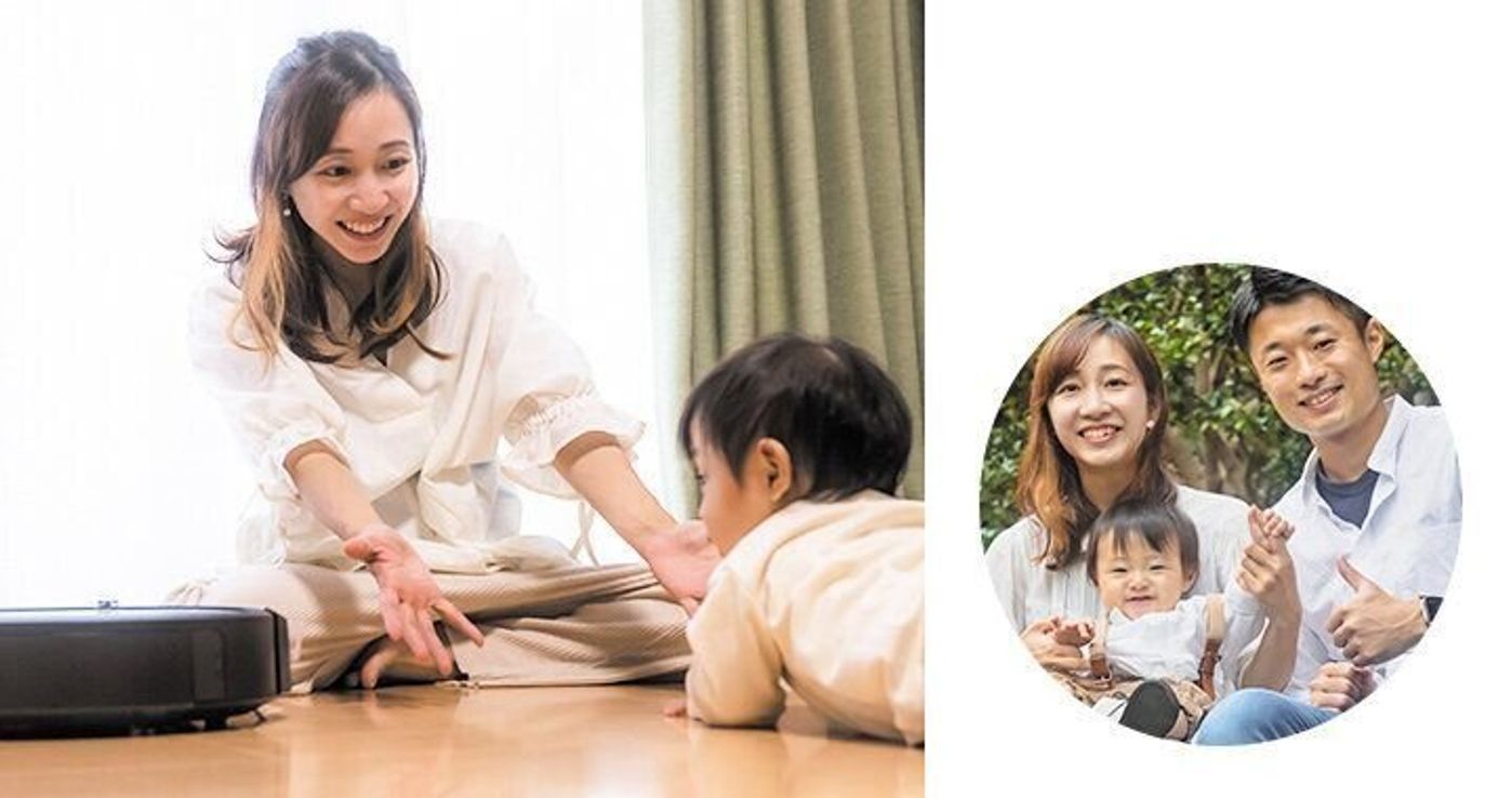 家電女優 奈津子さんは 毎日床のキレイをお任せ ママになってもやりたことができる ロボット掃除機の魅力とは たまひよ 家電女優 奈津子さんは 毎日床のキレイをお任せ ママになってもやりたことができる ロボット掃除機の魅力とは たまひよ