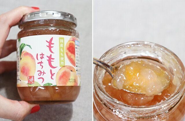 カルディ　もへじ　ももとはちみつ