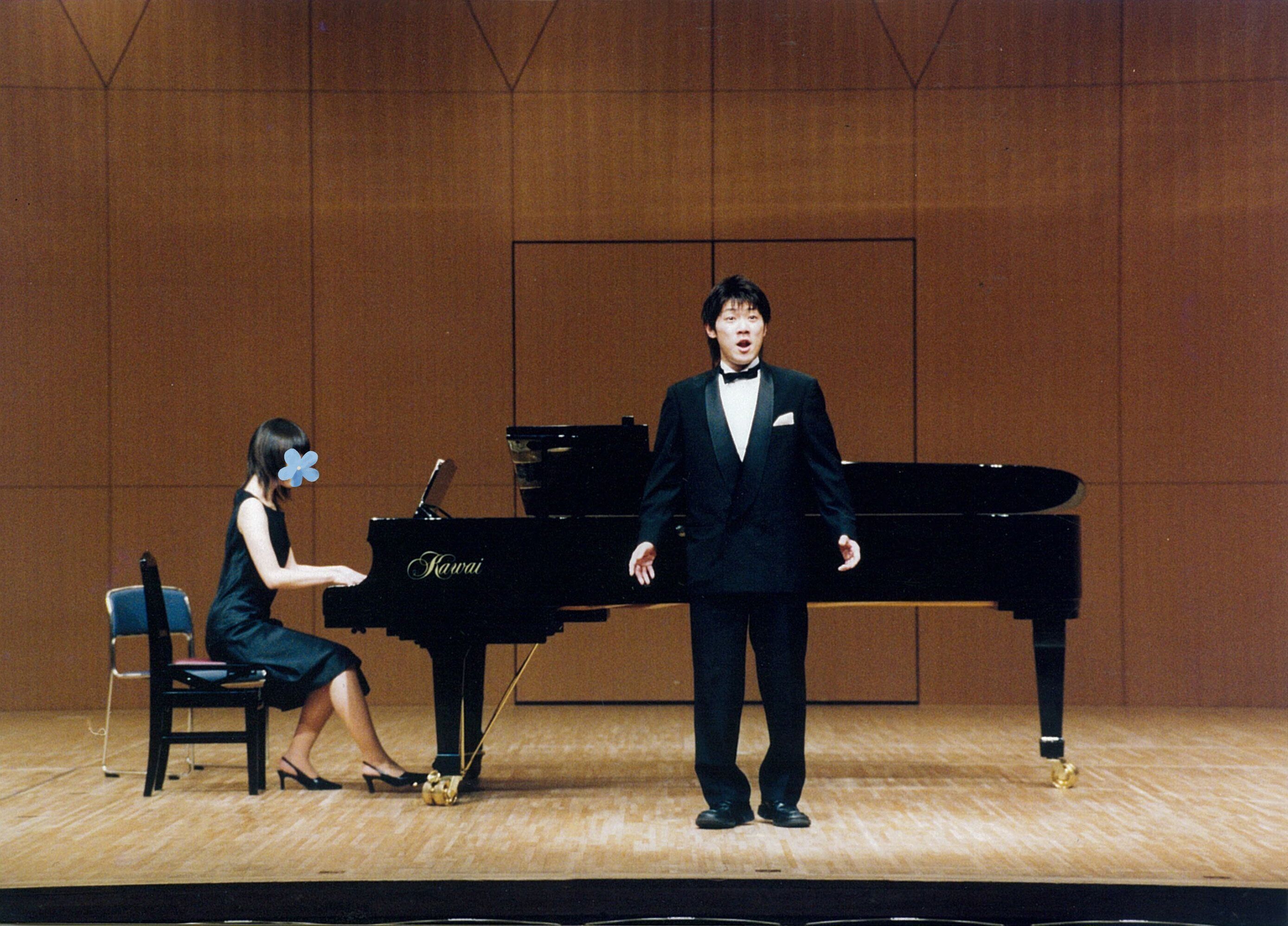 国立音楽大学時代の横山さん。