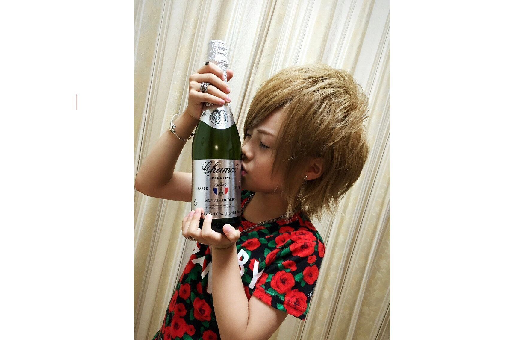 小学生ホストで投稿が炎上したころの、琉くん。