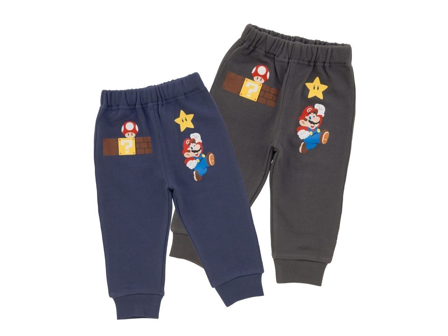 「マイマリオ 裏毛パンツ マリオ」 メーカー：バンダイ 価格：2530円 サイズ：80cm／90cm／95cm／100cm