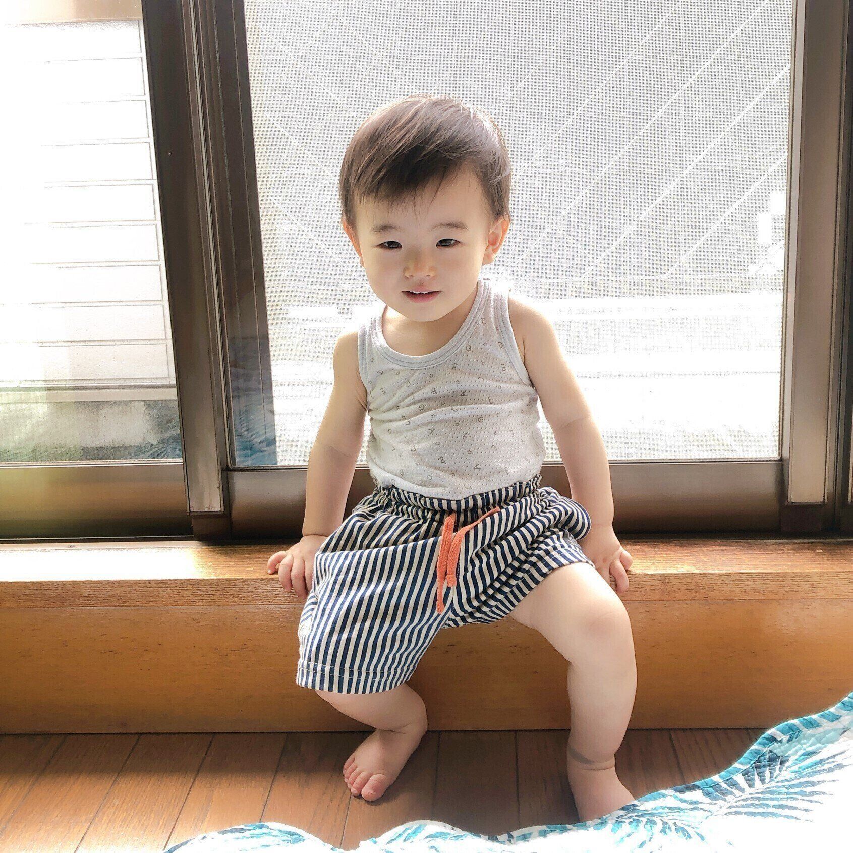 たまひよ成長日記 1才2カ月と17日ごろ 韮塚春翔くんの成長の様子 発育 発達編 たまひよ