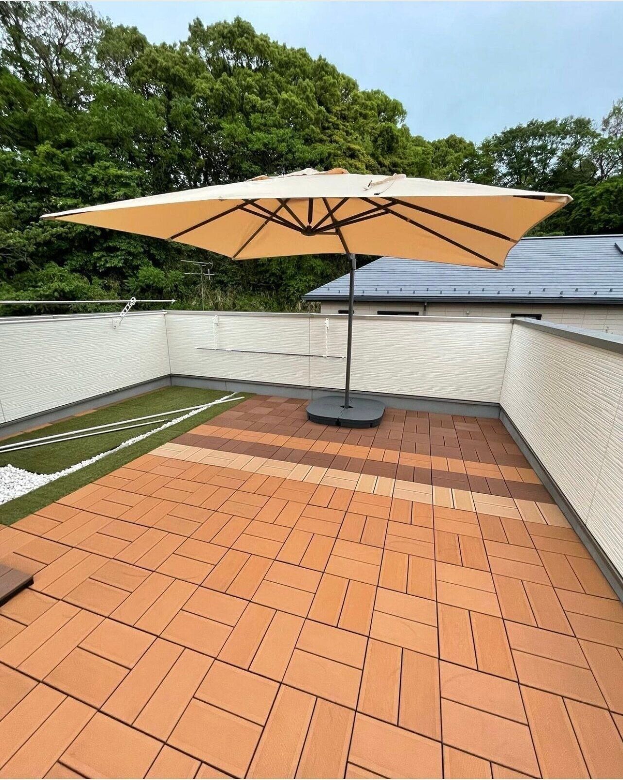 IKEA「やっと購入できた」「念願のアウトドアリビング」おうち