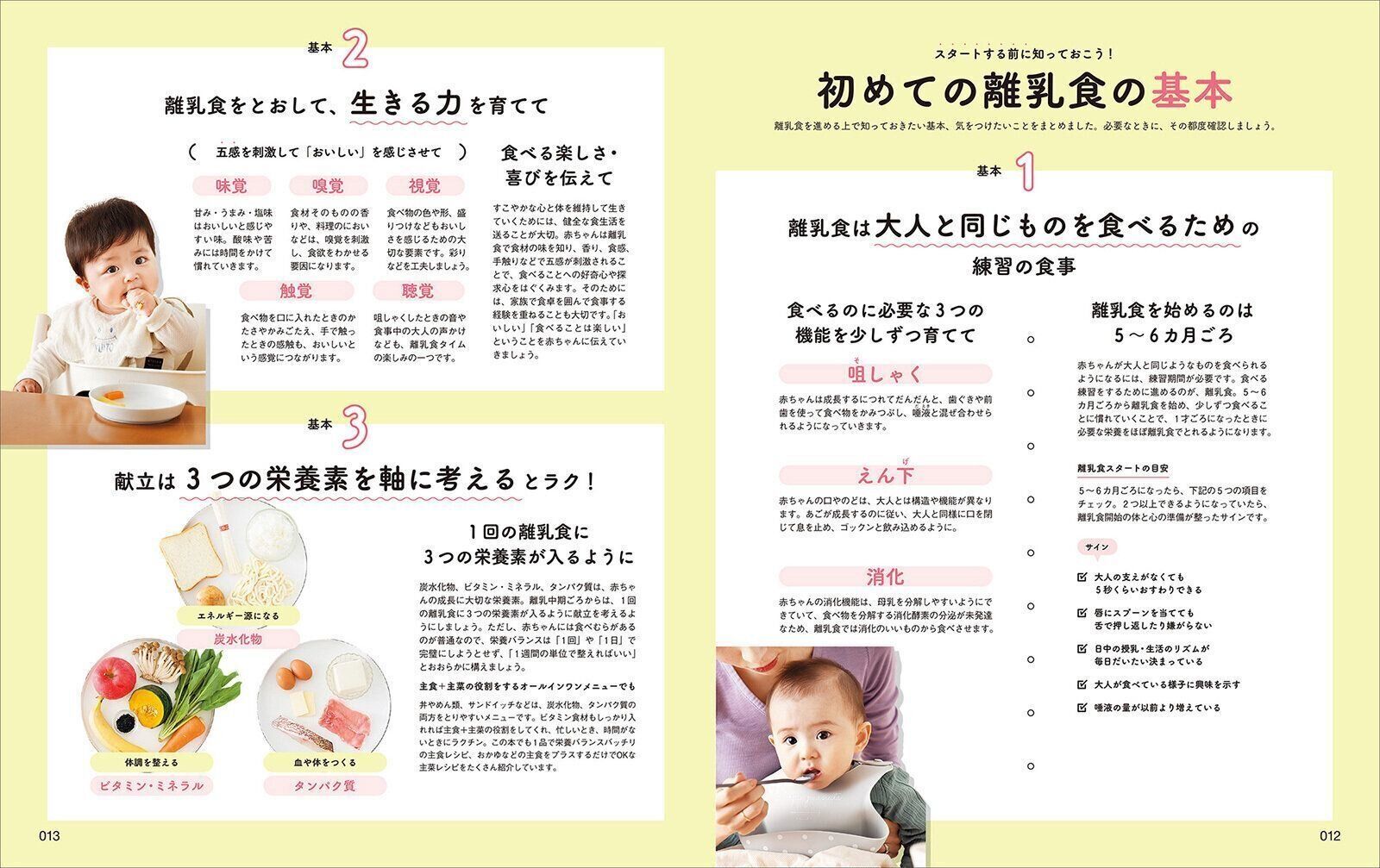 初めての離乳食の基本