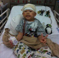 頭が痛い ある日突然 わが子が小児がんと診断された 元気に成長していく姿を思い描いていたのに たまひよ