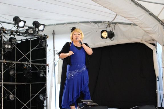 倖田來未さんのモノマネをする、やしろさん。