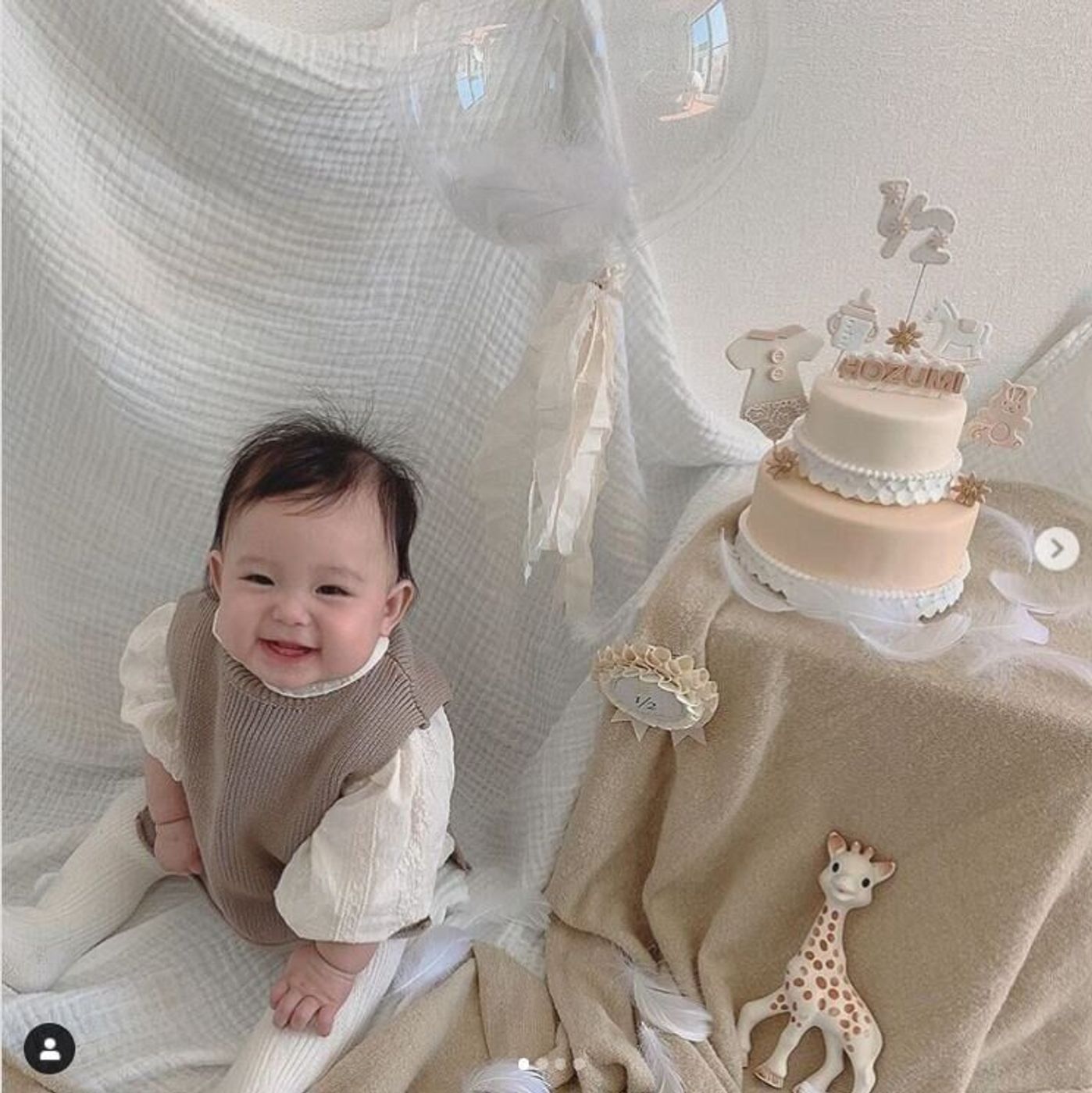 インスタ映え ハーフバースデーの技あり撮影小物5選 たまひよ インスタ映え ハーフバースデーの技あり撮影小物5選 たまひよ