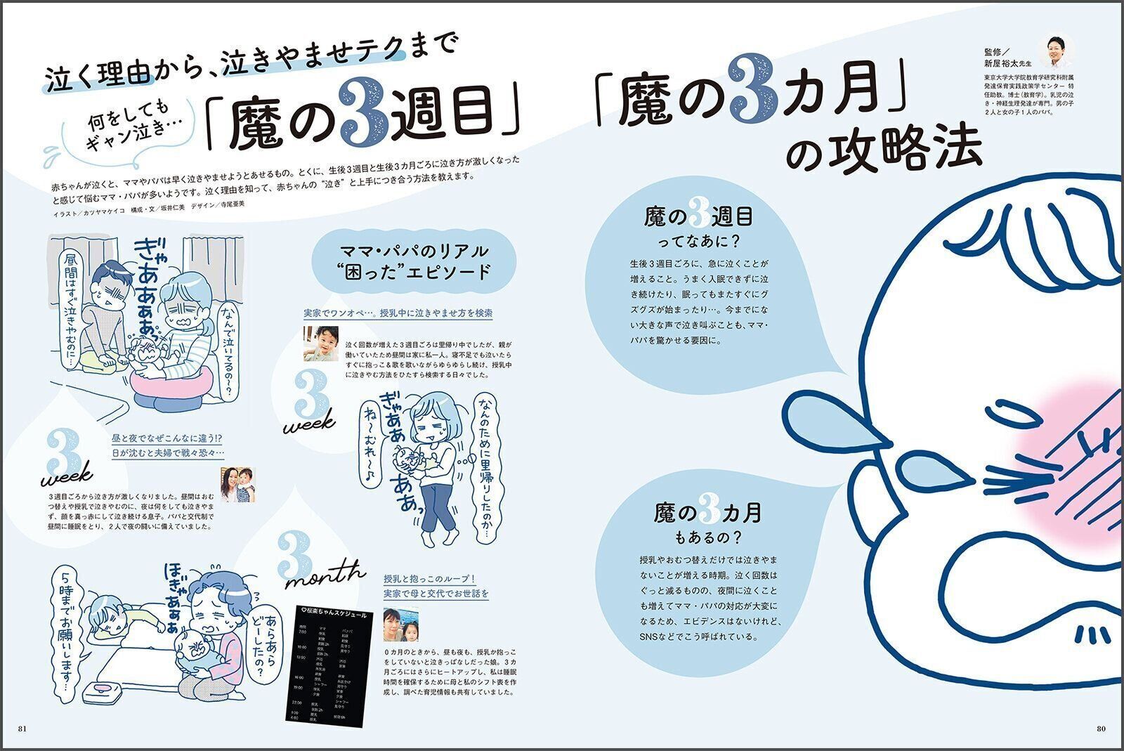 【特集】何をしてもギャン泣き… 「魔の3週目」「魔の3カ月」の攻略法