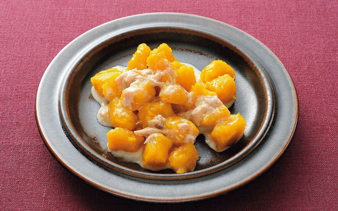 かぼちゃのニョッキツナソースがけ （離乳完了期 1才～1才6カ月ごろ）