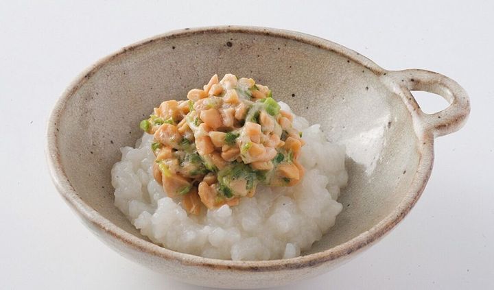 納豆とオクラのネバネバ丼 (離乳中期 7~8カ月ごろ)