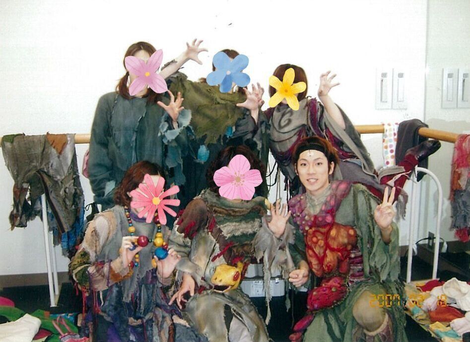 劇団四季時代の仲間たちと。