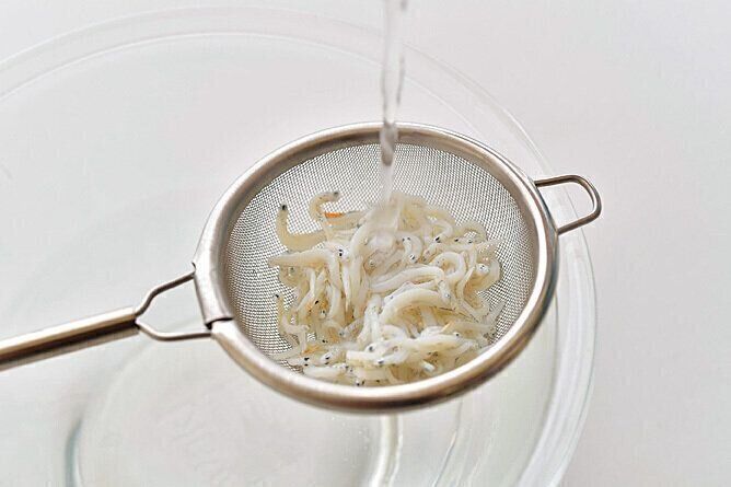 ●塩抜きをする