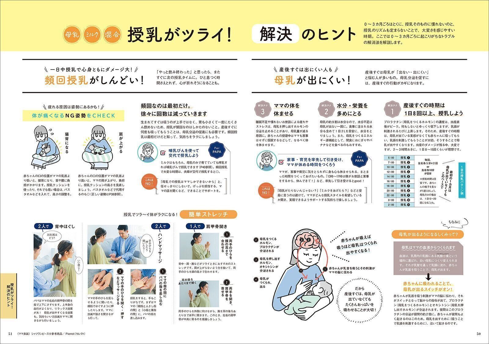 【巻頭大特集】初めての授乳がうまくいく！ おっぱい・ミルクの基本と冬の授乳トラブル解決テク