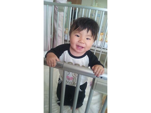 生後10カ月ごろの修司くん