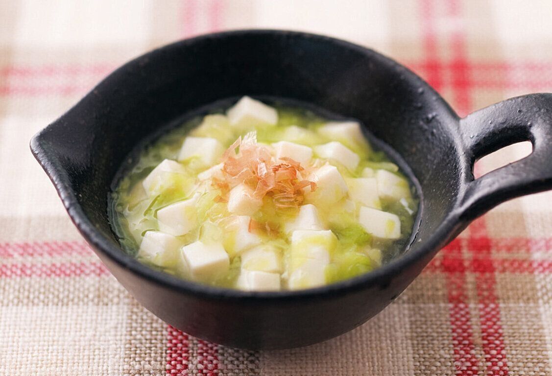 豆腐とキャベツの煮もの （離乳中期 7～8カ月ごろ）