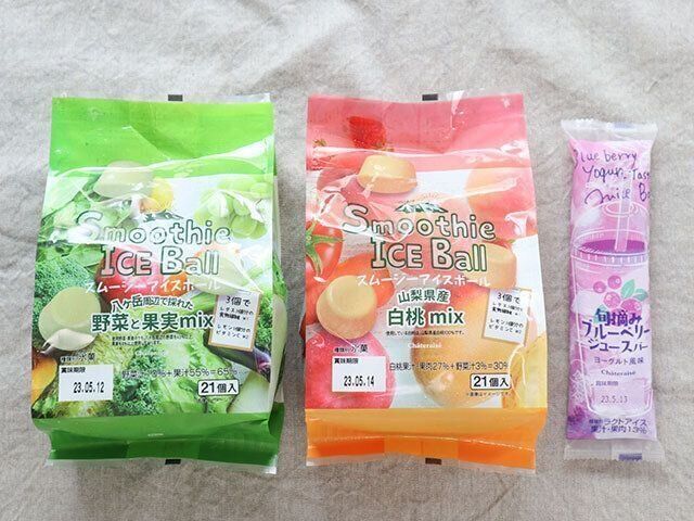 2021年夏　シャトレーゼ新作アイス紹介　「スムージーアイスボール」＆「ブルーベリージュースバー」