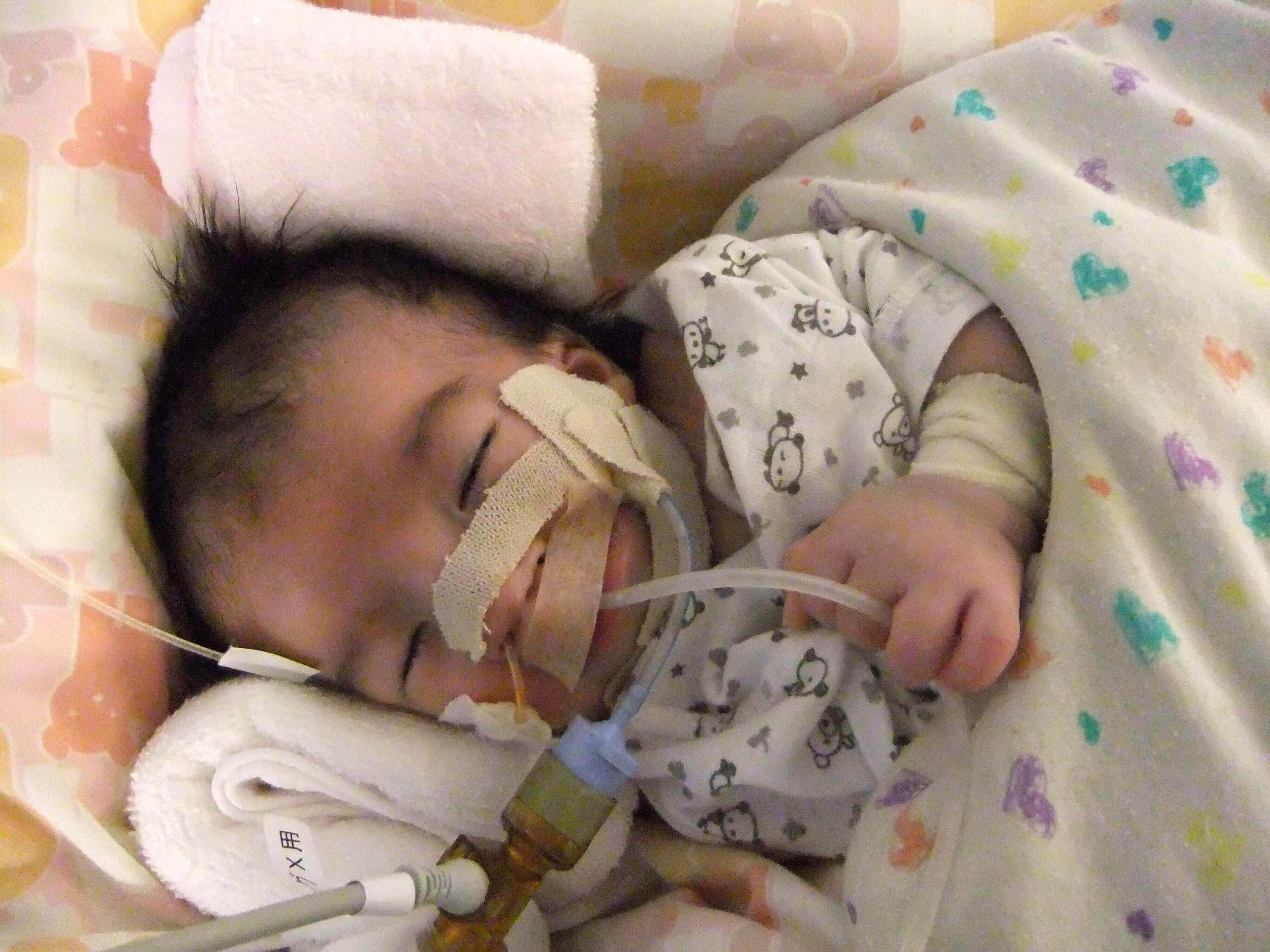 産後間もないころのMくん