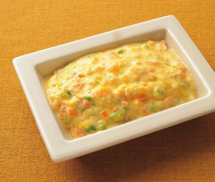野菜たっぷりスクランブルエッグ (離乳中期 7~8カ月ごろ)