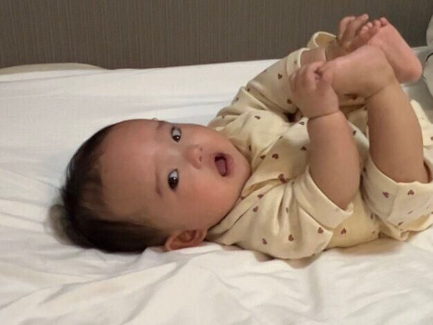 たまひよ成長日記 ５カ月と７日ごろ 西川 花ちゃんの成長の様子 お世話編 たまひよ