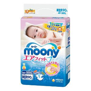 紙おむつ［テープ型紙おむつ］　ユニ・チャーム　ムーニー エアフィット®