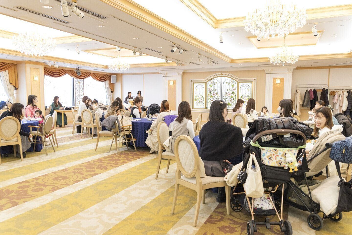 第17回「たまひよ赤ちゃんグッズ大賞」タッチ＆トライイベント（会場：明治記念館）