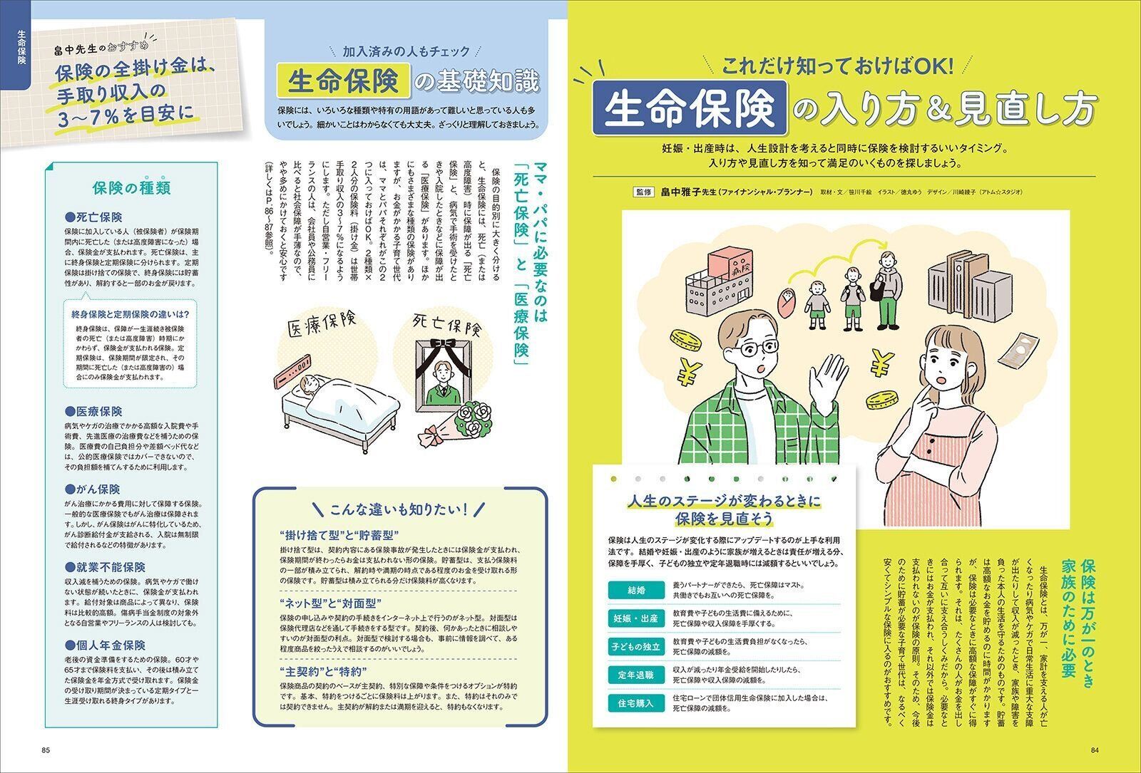 【生命保険】生命保険の入り方＆見直し方