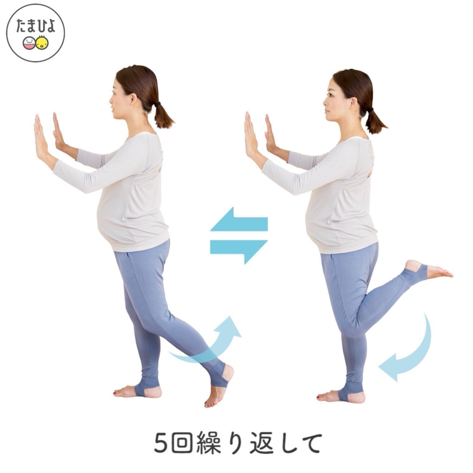 同じことを各5回繰り返します！