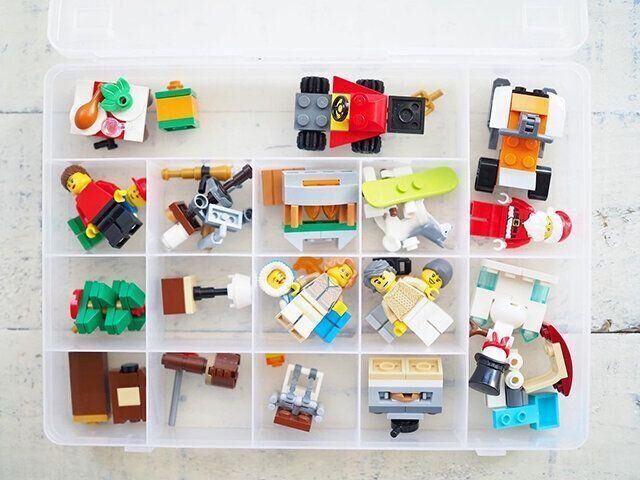 レゴもキッチン小物も【100均】最強仕切りケース