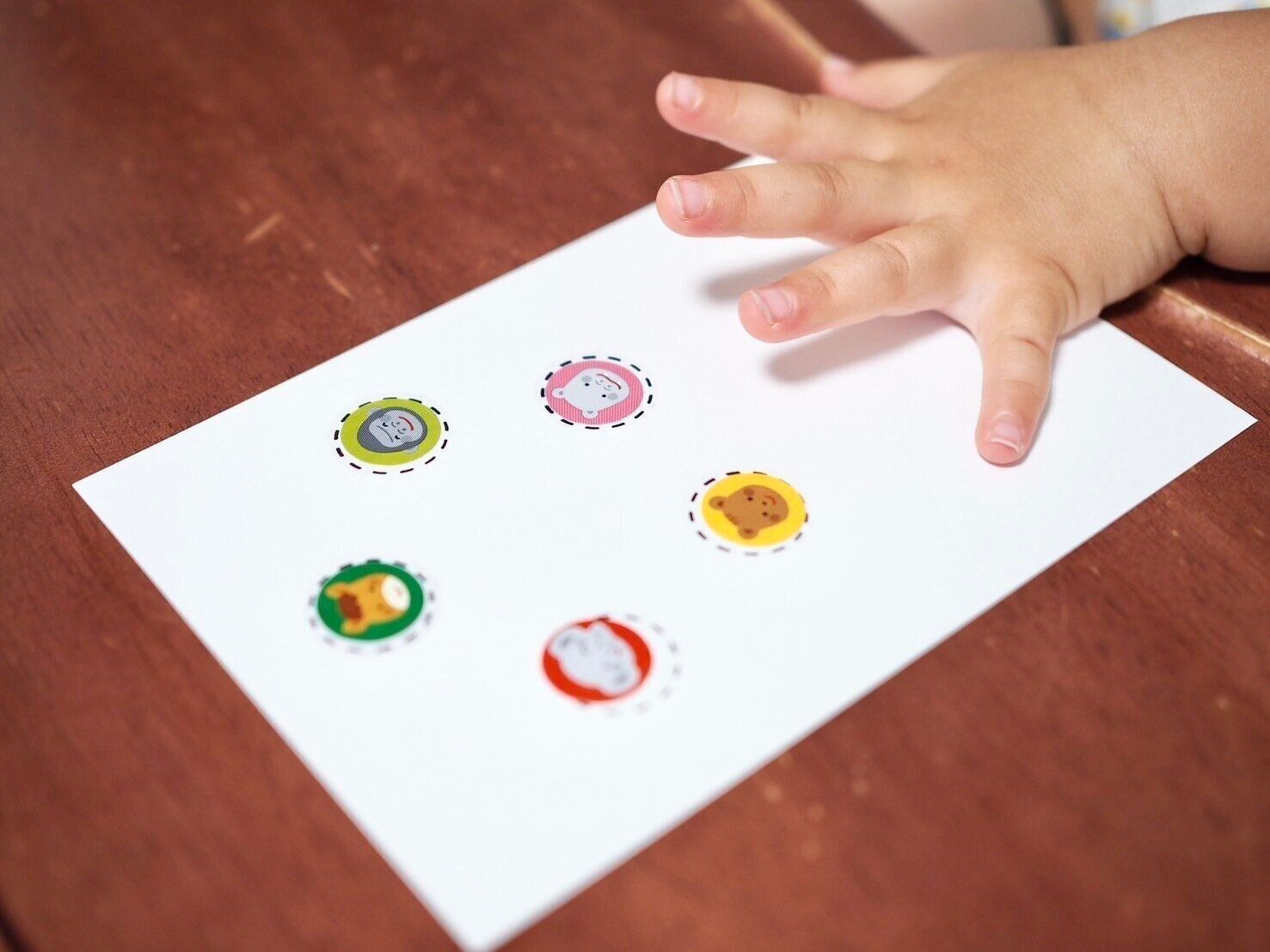 セリア「シールで遊ぶベーススタンプ」使いかた