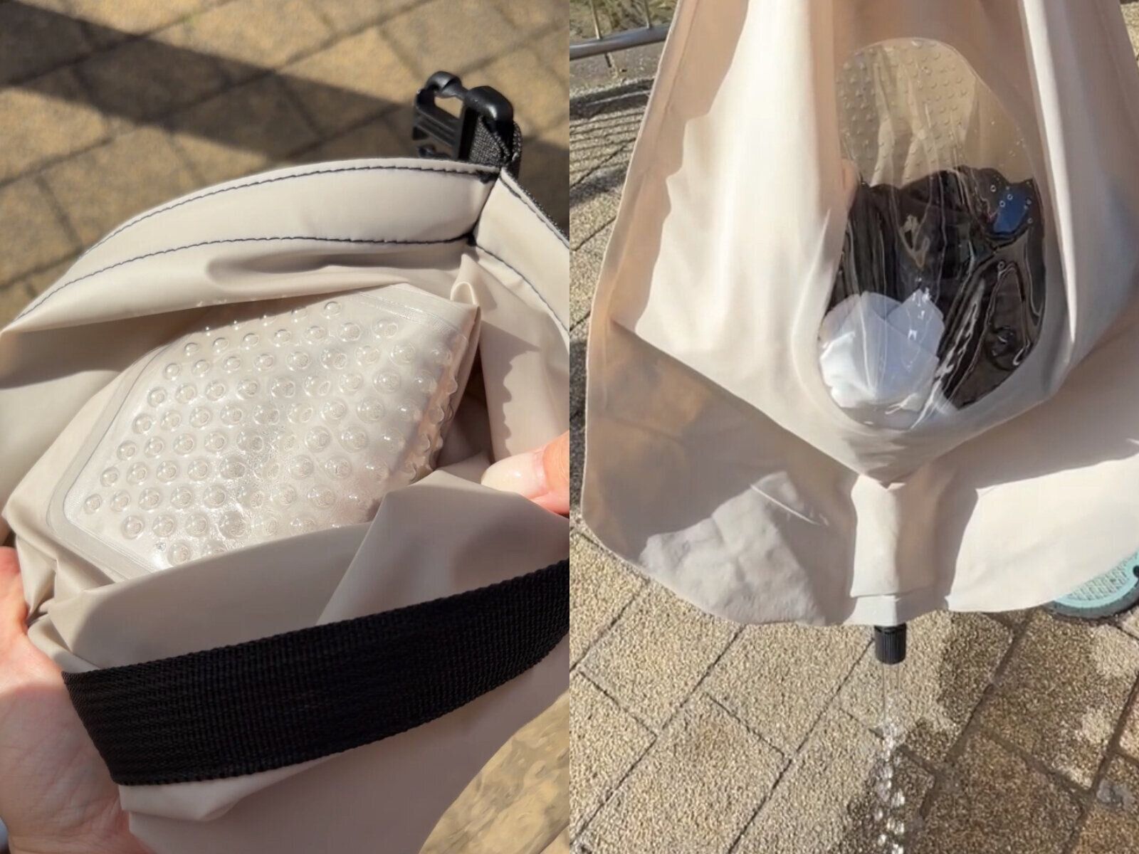 脱水も洗濯も防災用品としても！家庭に1つあると便利な【DAISO】ウォッシュバッグ