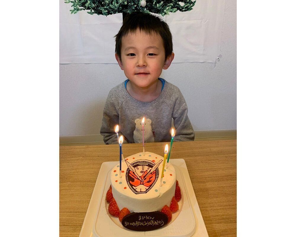 真浩くん5歳のお誕生日