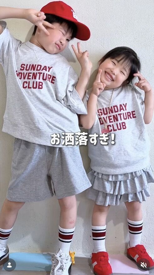 出典：Instagramアカウント「ayumi_kids.fashion」