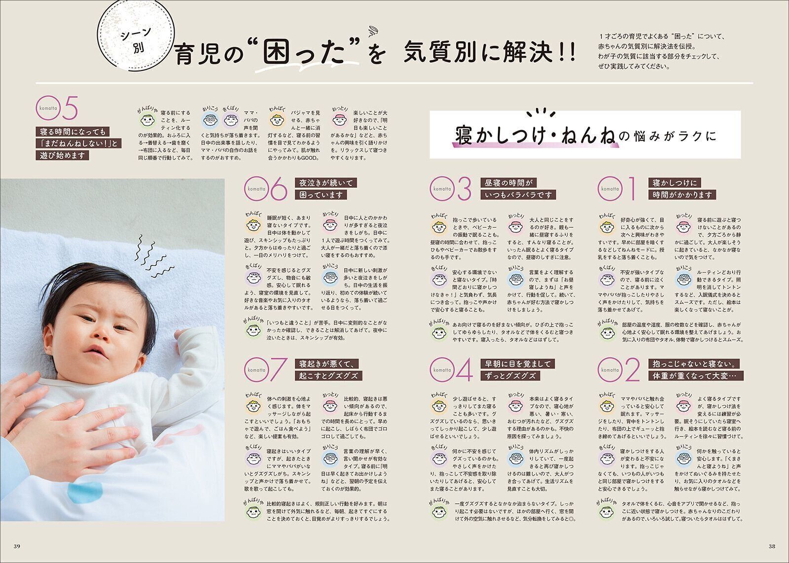 【巻頭大特集】わが子の気質を知って8カ月～1才代の育児の“困った”を解決！