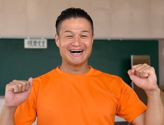 仕事中の高岸さんのオフショット。