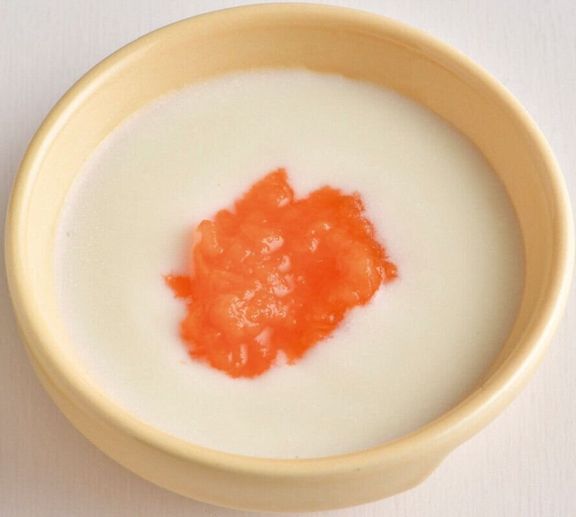 豆腐とにんじんのとろとろ (離乳初期 5~6カ月ごろ)
