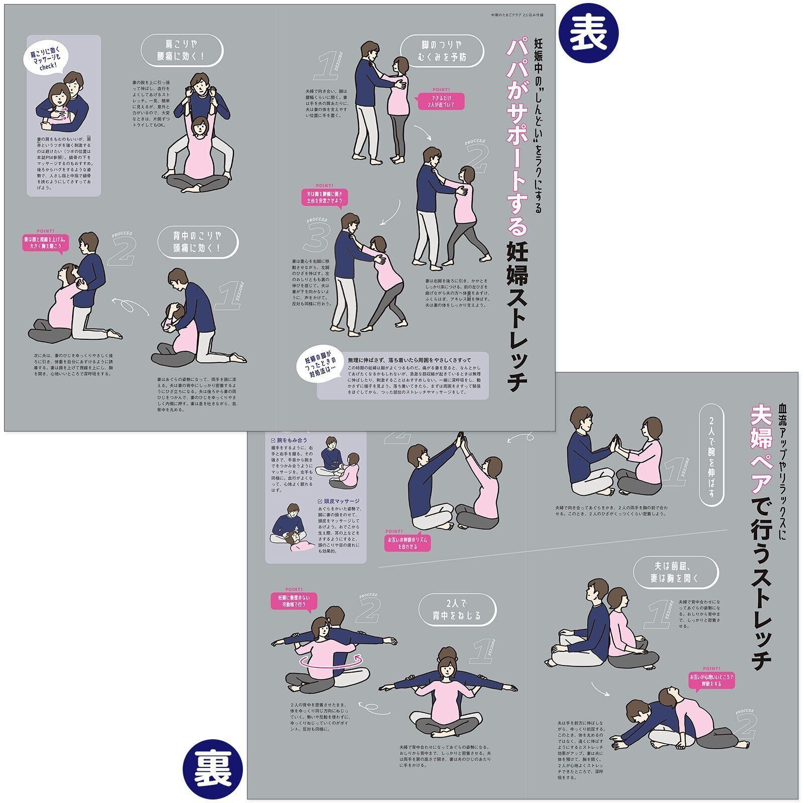 【とじ込み付録】夫婦で行うペアストレッチ