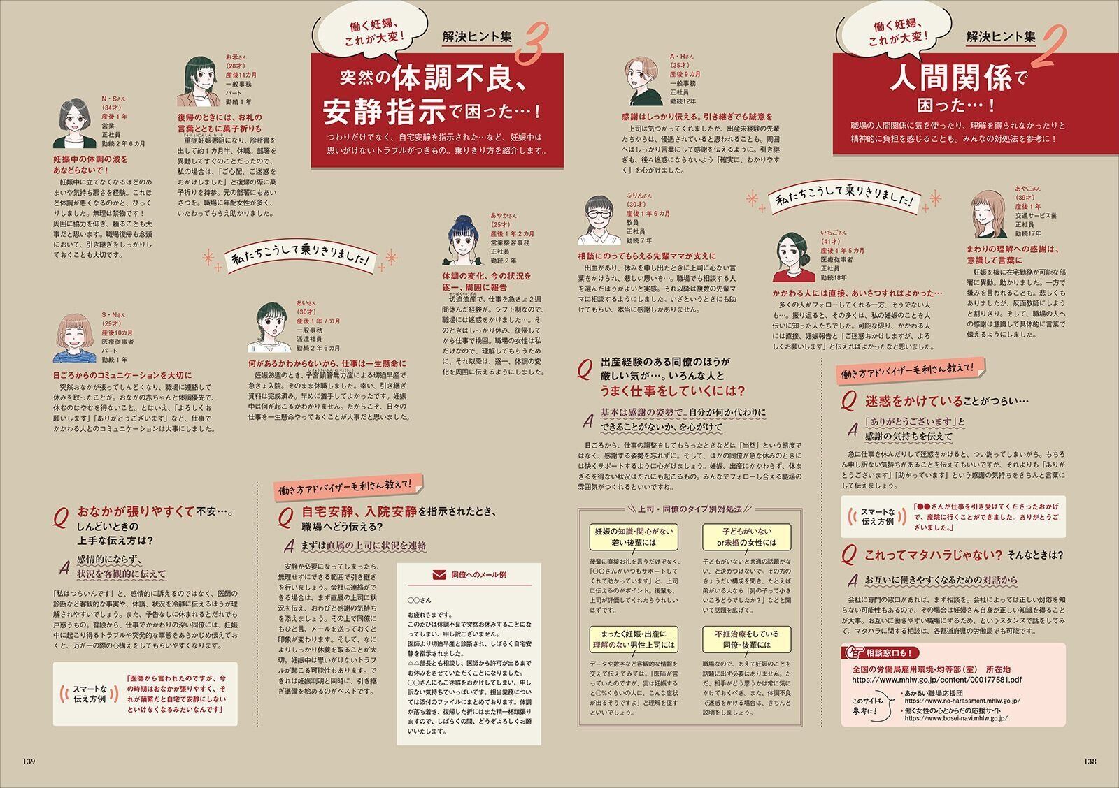 【特集】働く妊婦の“困った…” 解決ヒント集