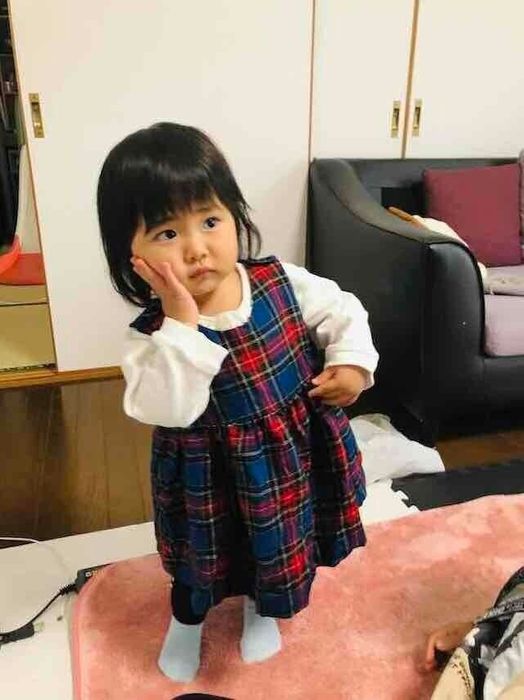 1歳半ごろの愛鈴ちゃん