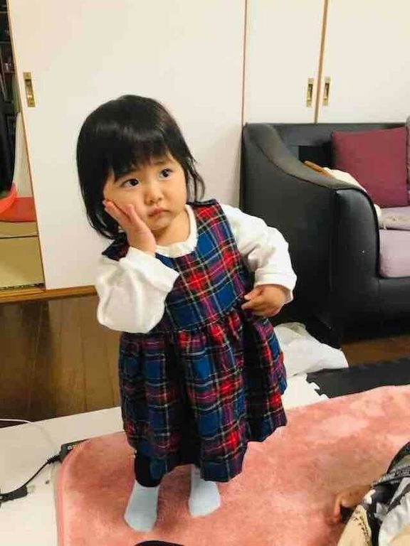 1歳半ごろの愛鈴ちゃん