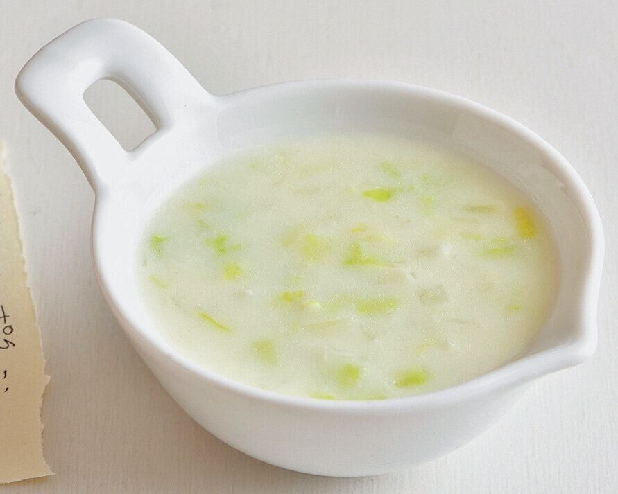 白菜のクリームポタージュ （離乳後期 9～11カ月ごろ）