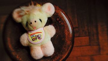 癒やしのぬいぐるみ「モーちゃん」