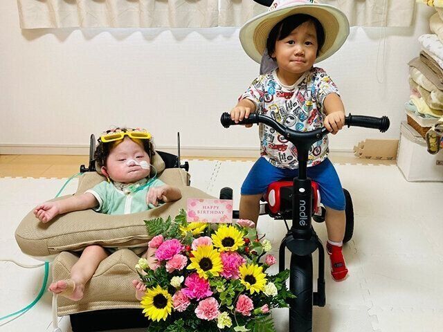 双子の医療的ケア児育児体験談　チャージ症候群・免疫不全・弱視難聴