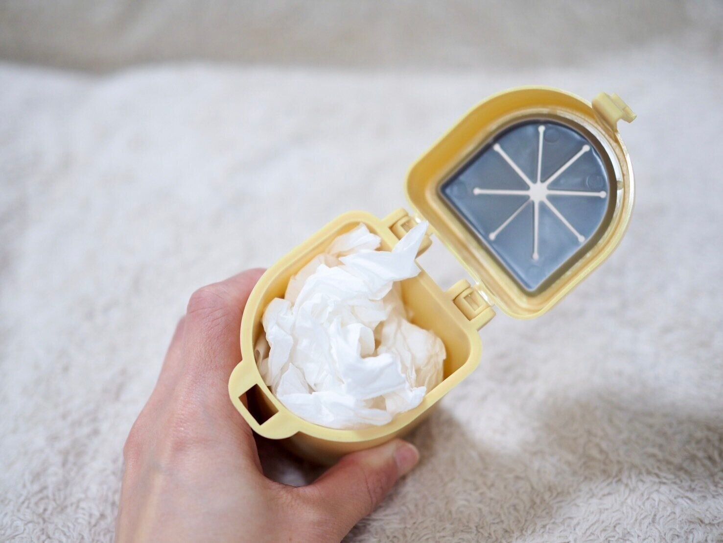 セリア「携帯ゴミ入れ」商品写真