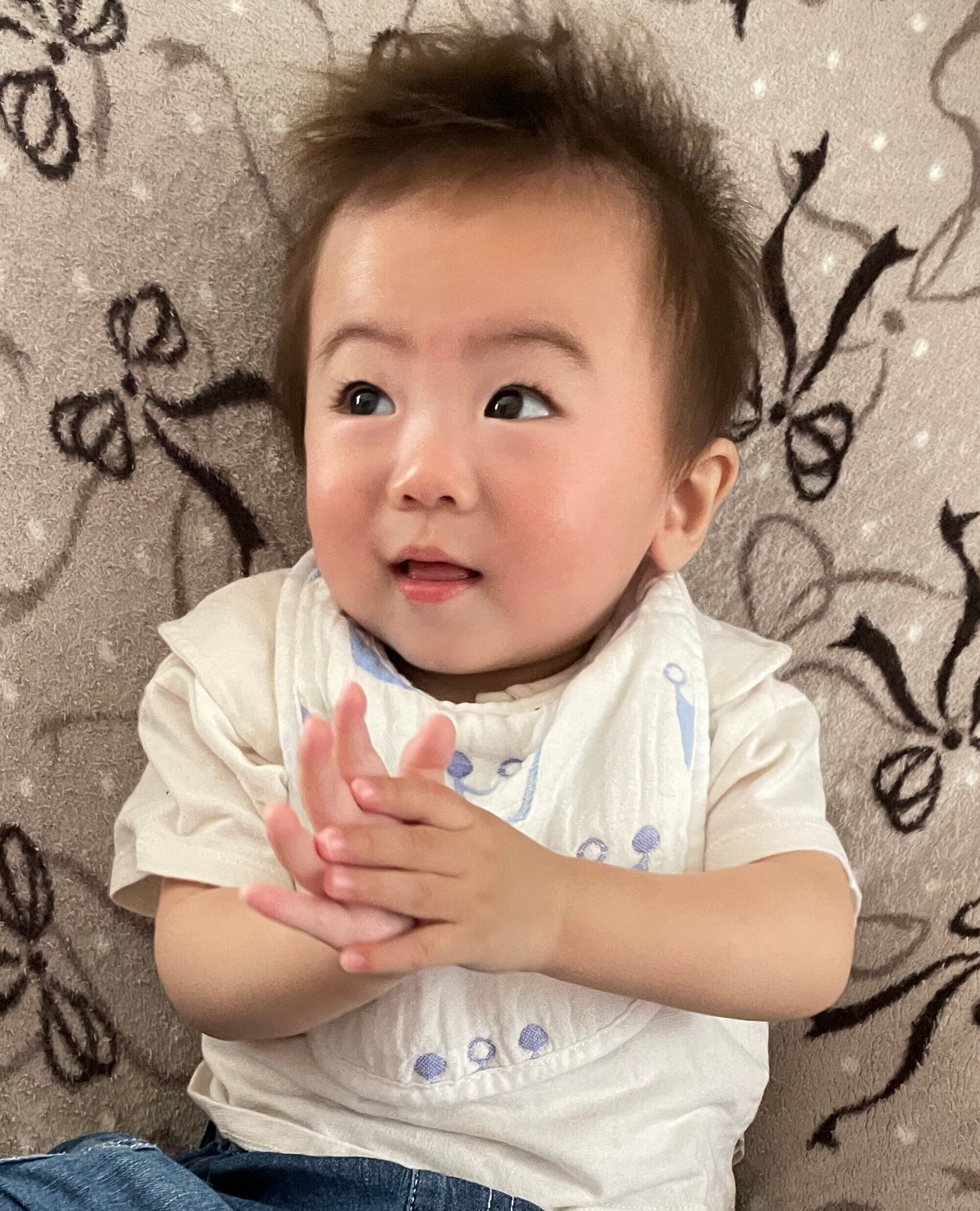 たまひよ成長日記 10カ月と14日ごろ 中田藍央くんの成長の様子 発育 発達編 たまひよ