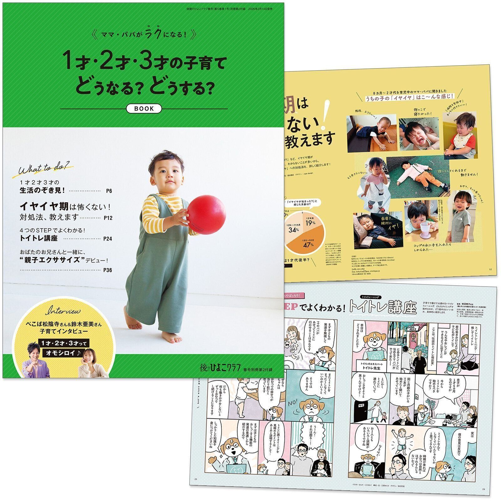 【別冊付録②】1才･2才･3才の子育て どうなる？どうする？BOOK