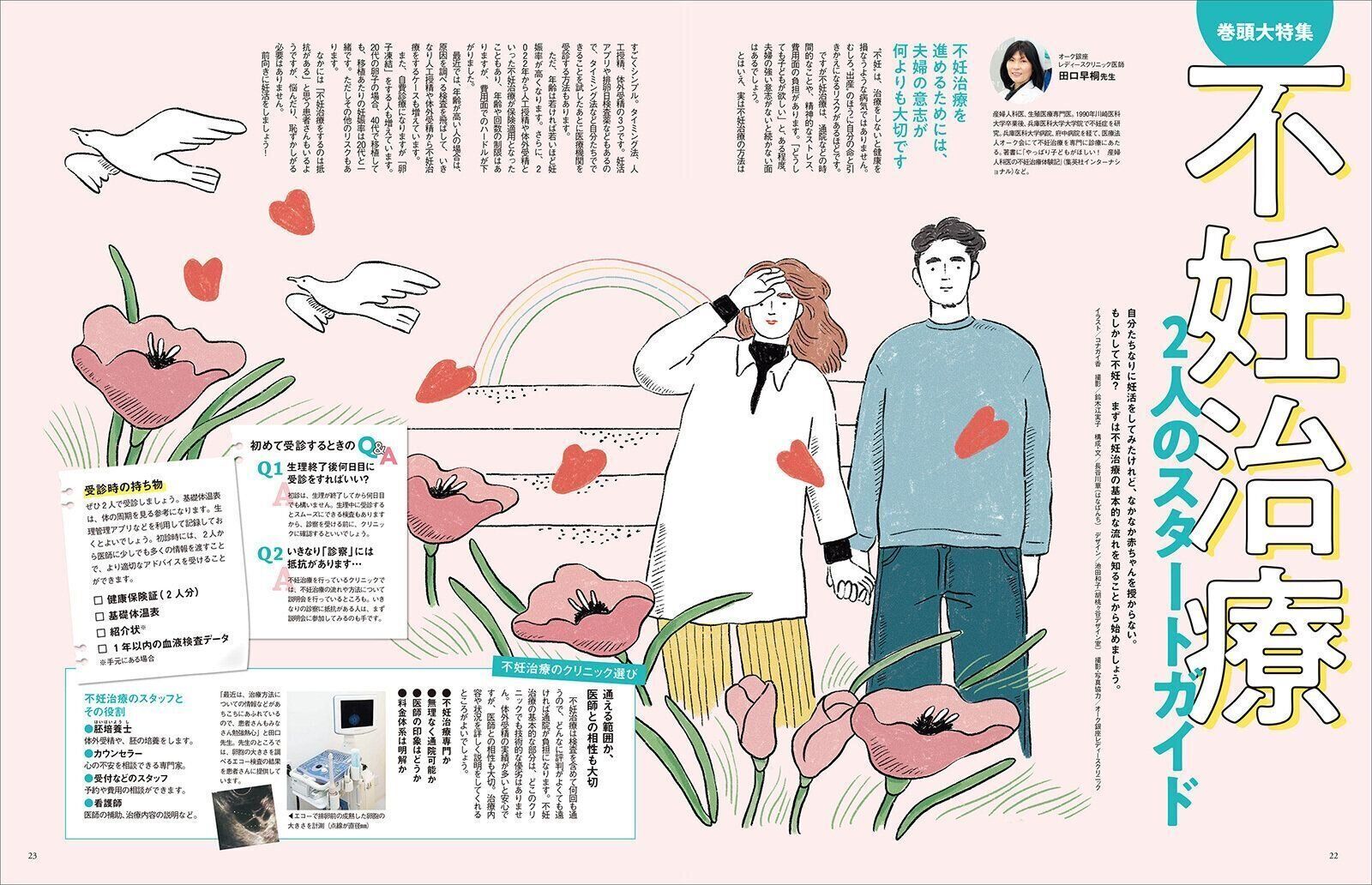 【巻頭大特集】不妊治療 2人のスタートガイド
